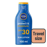 NIVEA SUN Protect & Moisture SPF 30 Sun Lotion Travel Size   100ml GOODS M&S   