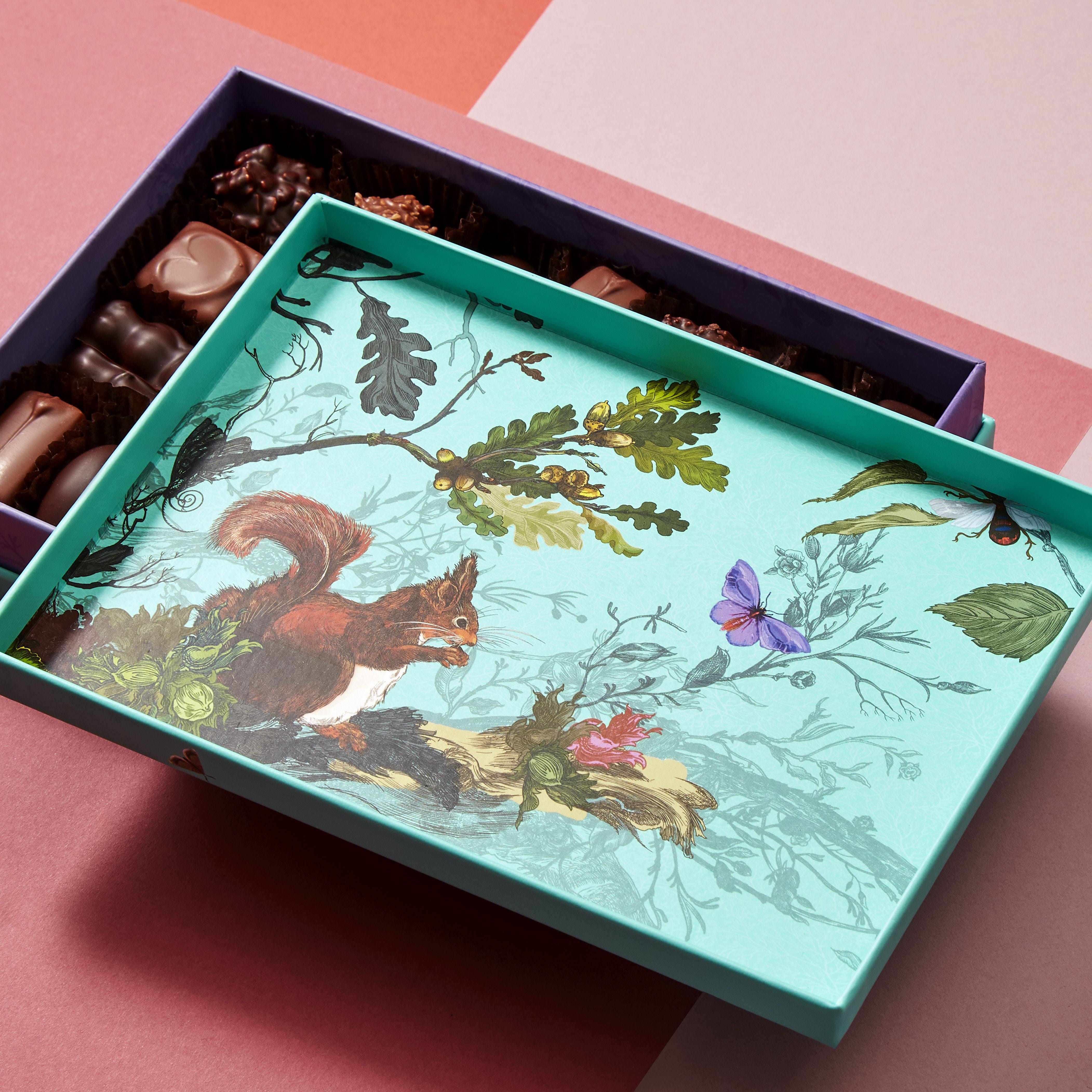 Fortnum's chocolate nut selection 240g assorted chocolates (British brand)