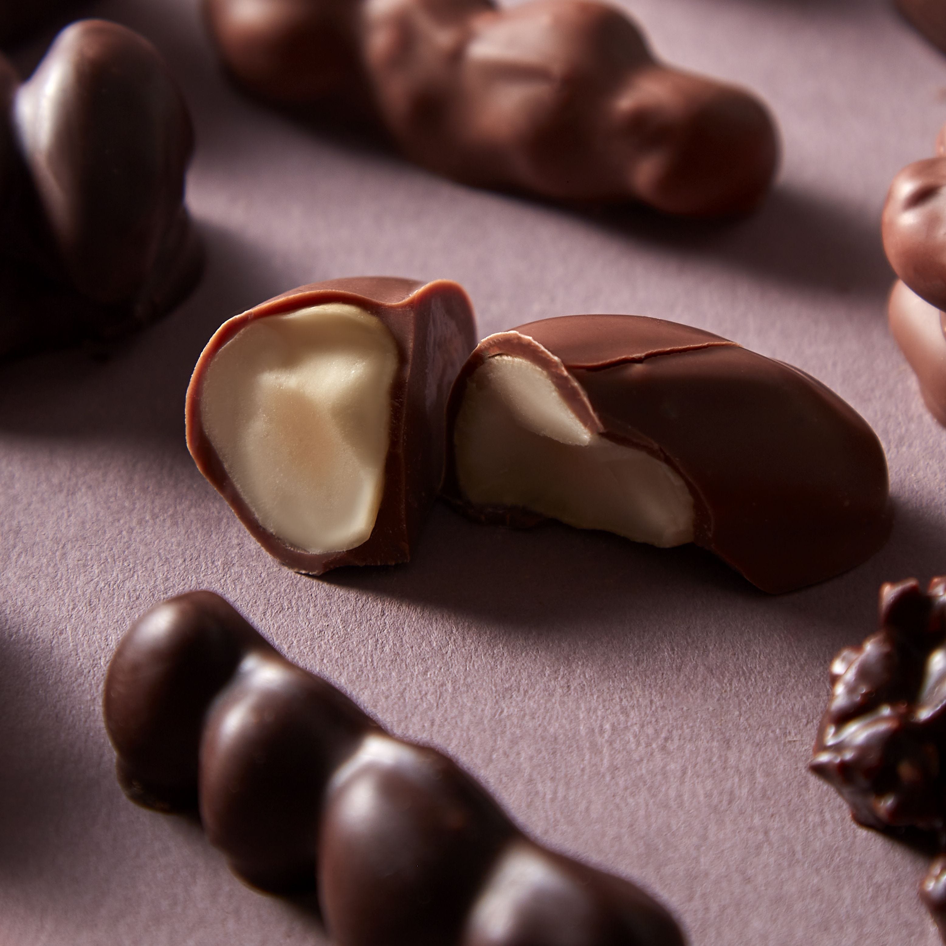 Fortnum's chocolate nut selection 240g assorted chocolates (British brand)