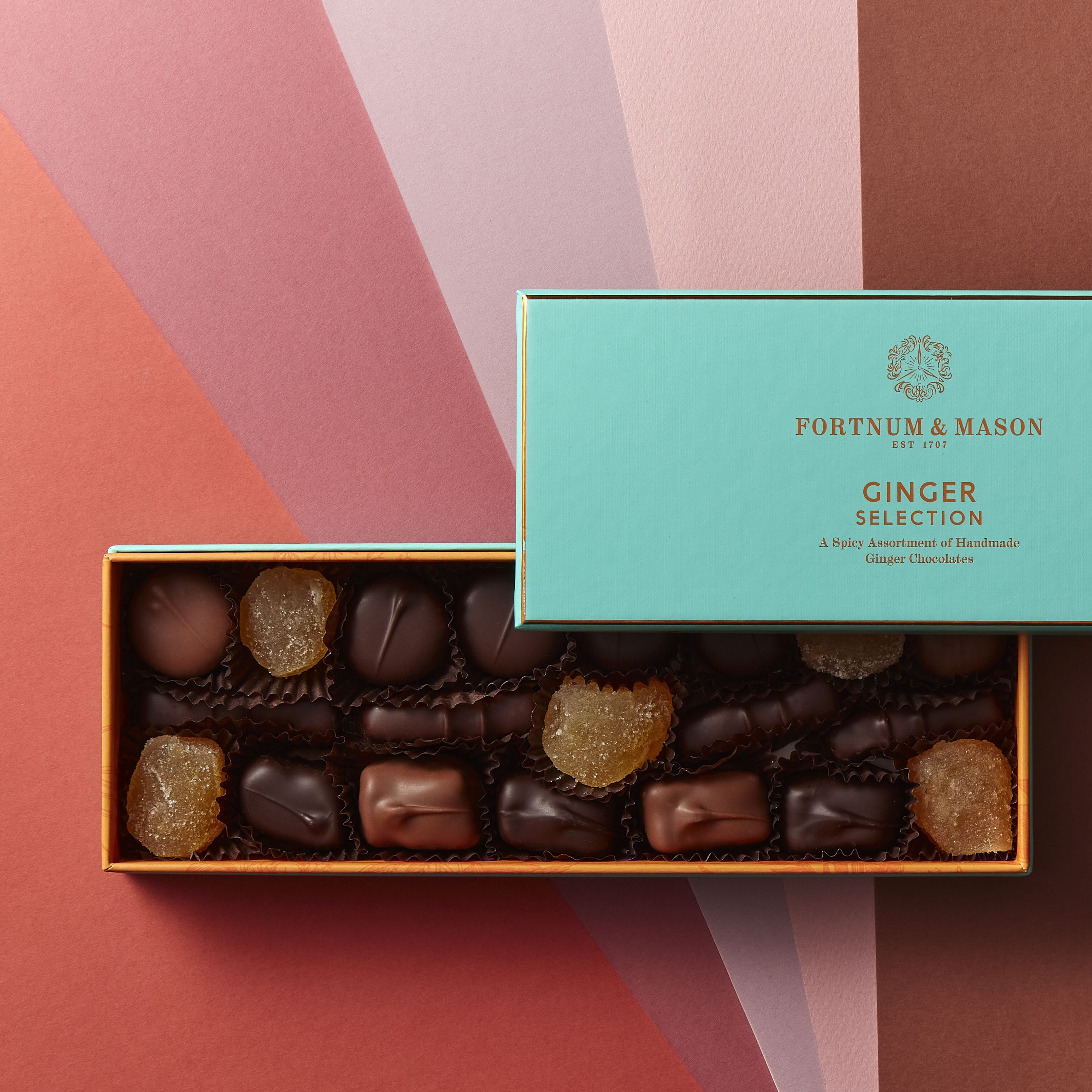 Fortnum's chocolate ginger selection 230g - British product