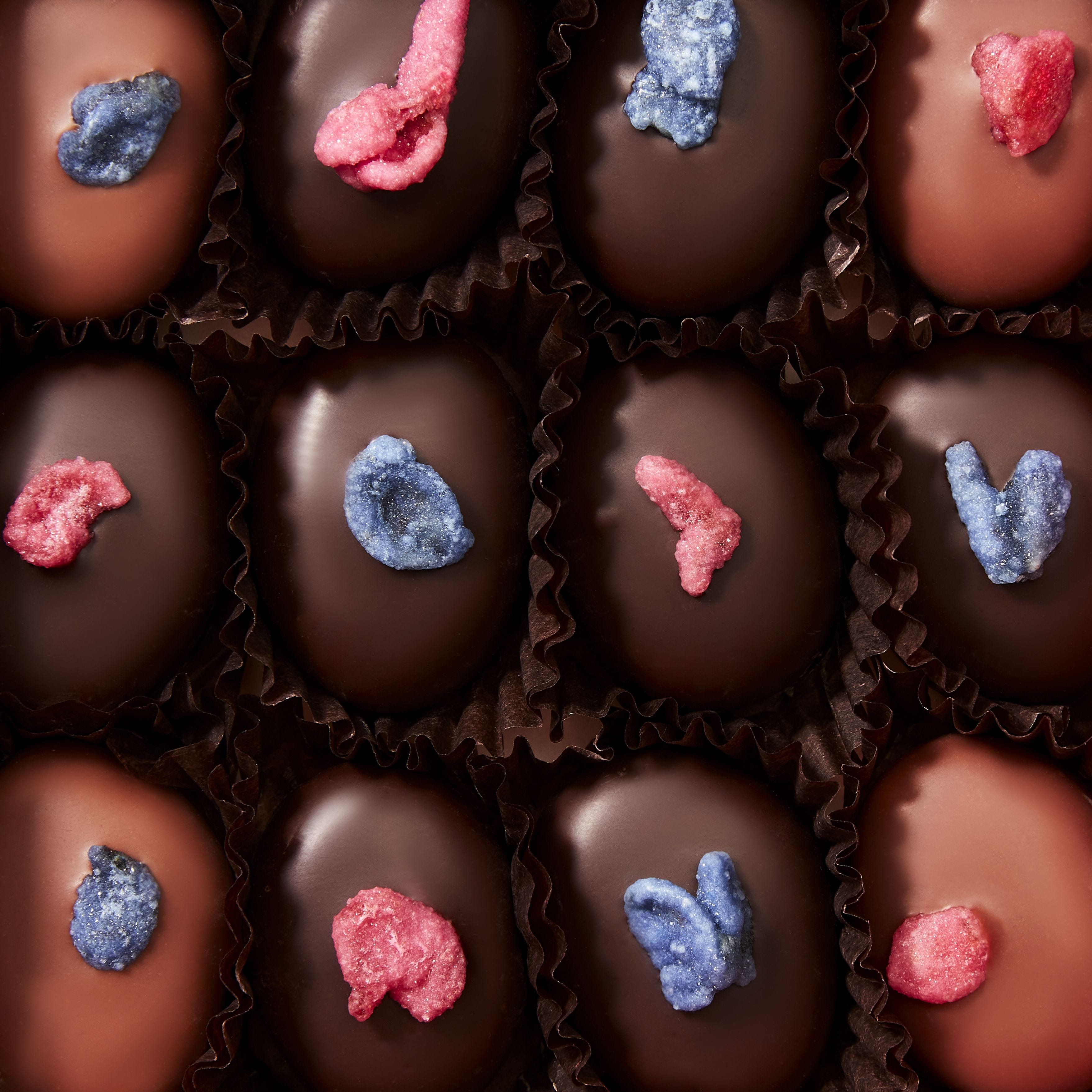 Fortnum's rose and violet cream chocolates 120g, imported from the UK