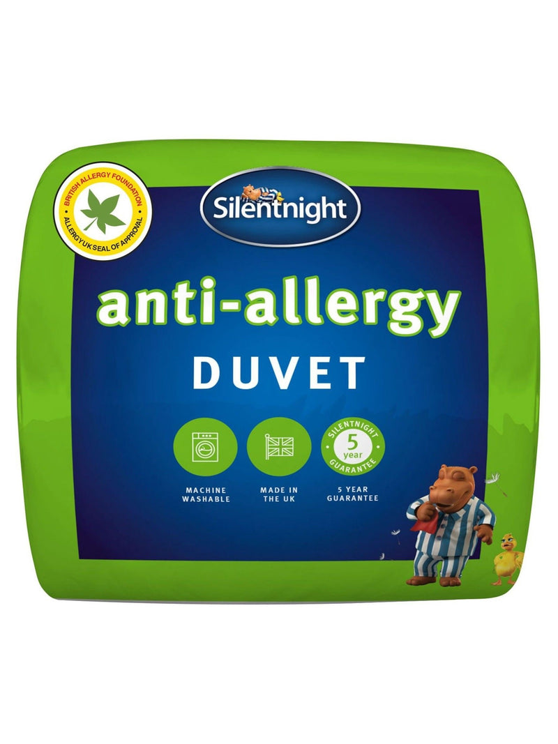 Silentnight anti-allergy 4.5/10.5 tog duvet (British brand)