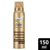 Dove DermaSpa Summer Revived Medium to Dark Gradual Self-Tan Body Mousse   150ml GOODS M&S   