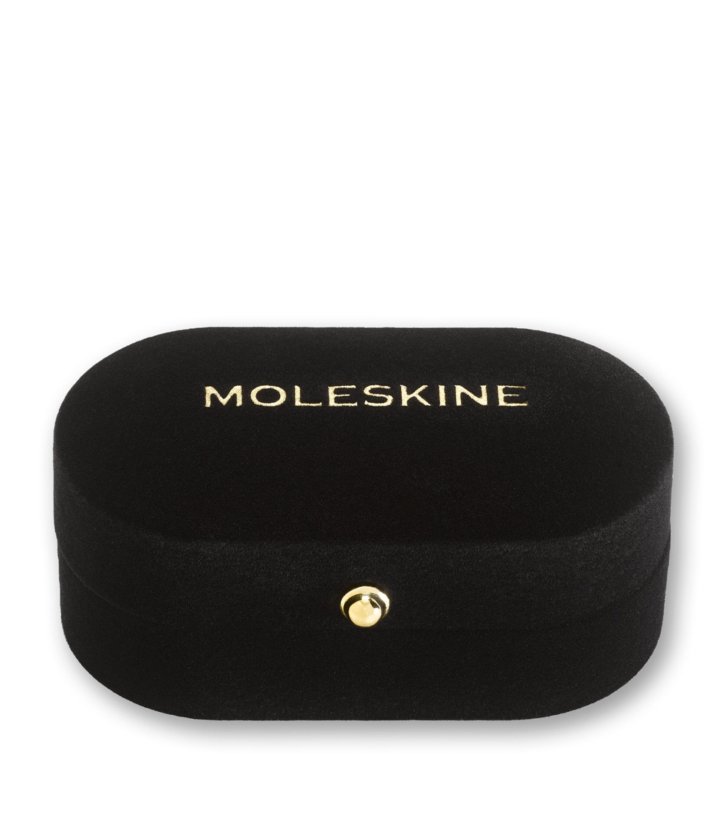 Moleskine gold-plated F notebook charm, imported from the UK