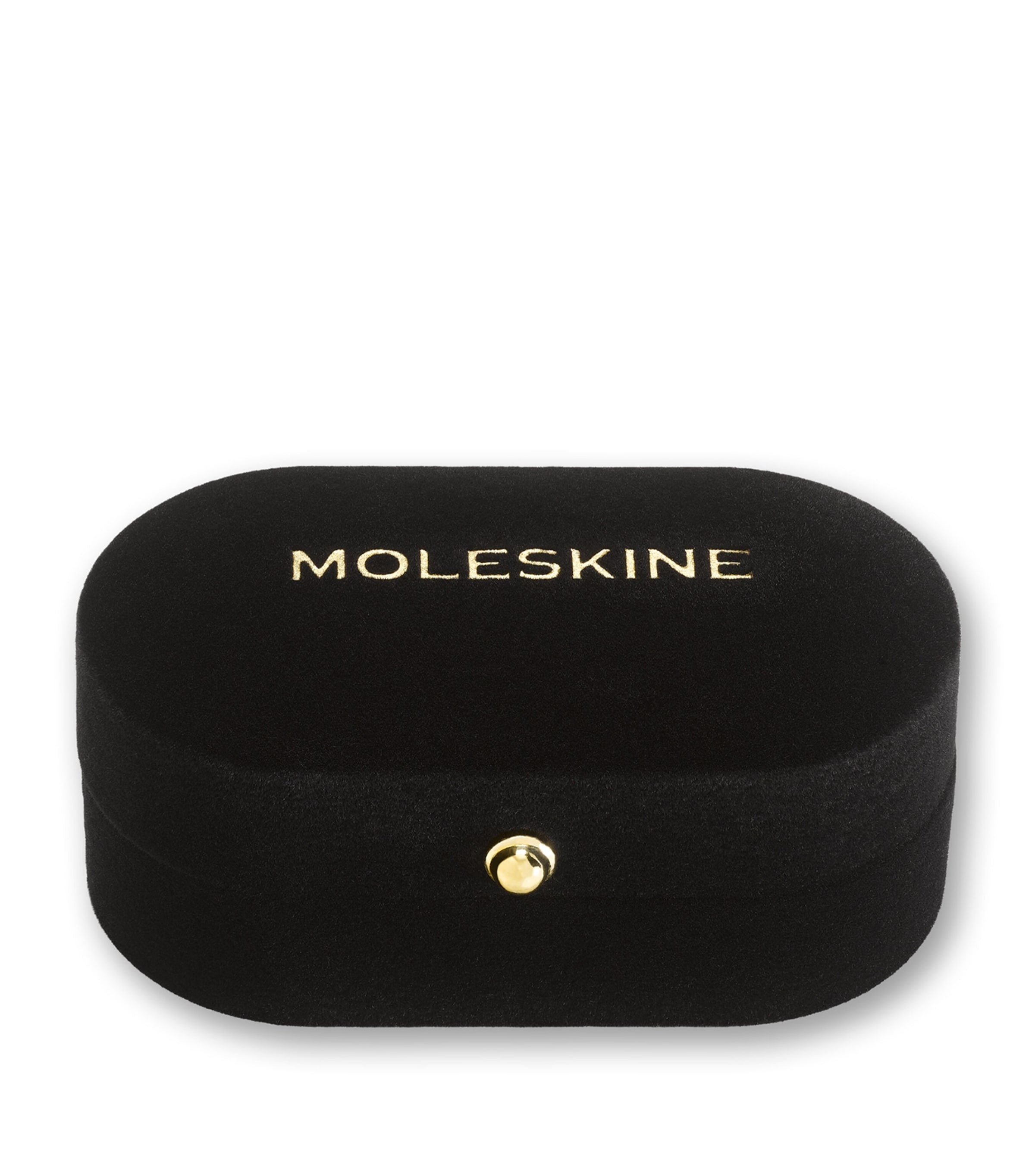 Moleskine gold-plated F notebook charm, imported from the UK