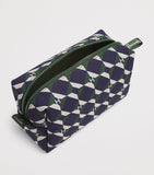 Harrods cotton geometric cosmetic bag, UK version