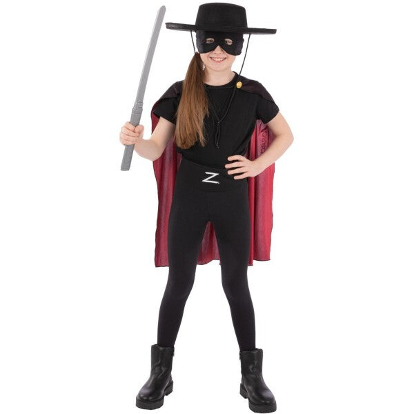 Smiffys Zorro accessory child kit, imported from the UK