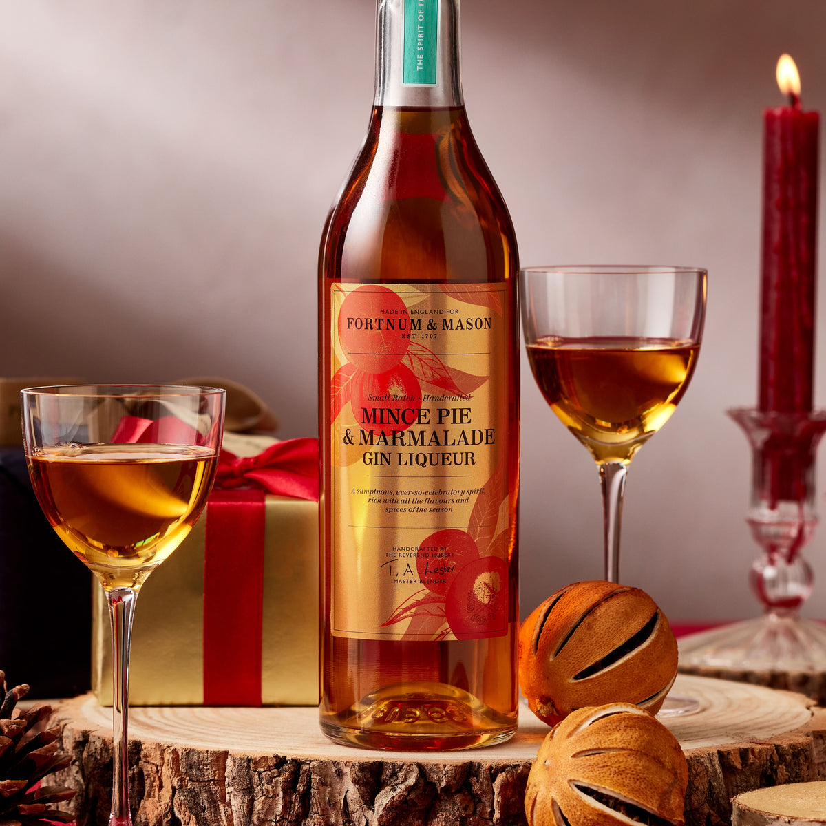 Fortnum's Mince Pie and Marmalade gin liqueur 50cl (British brand)