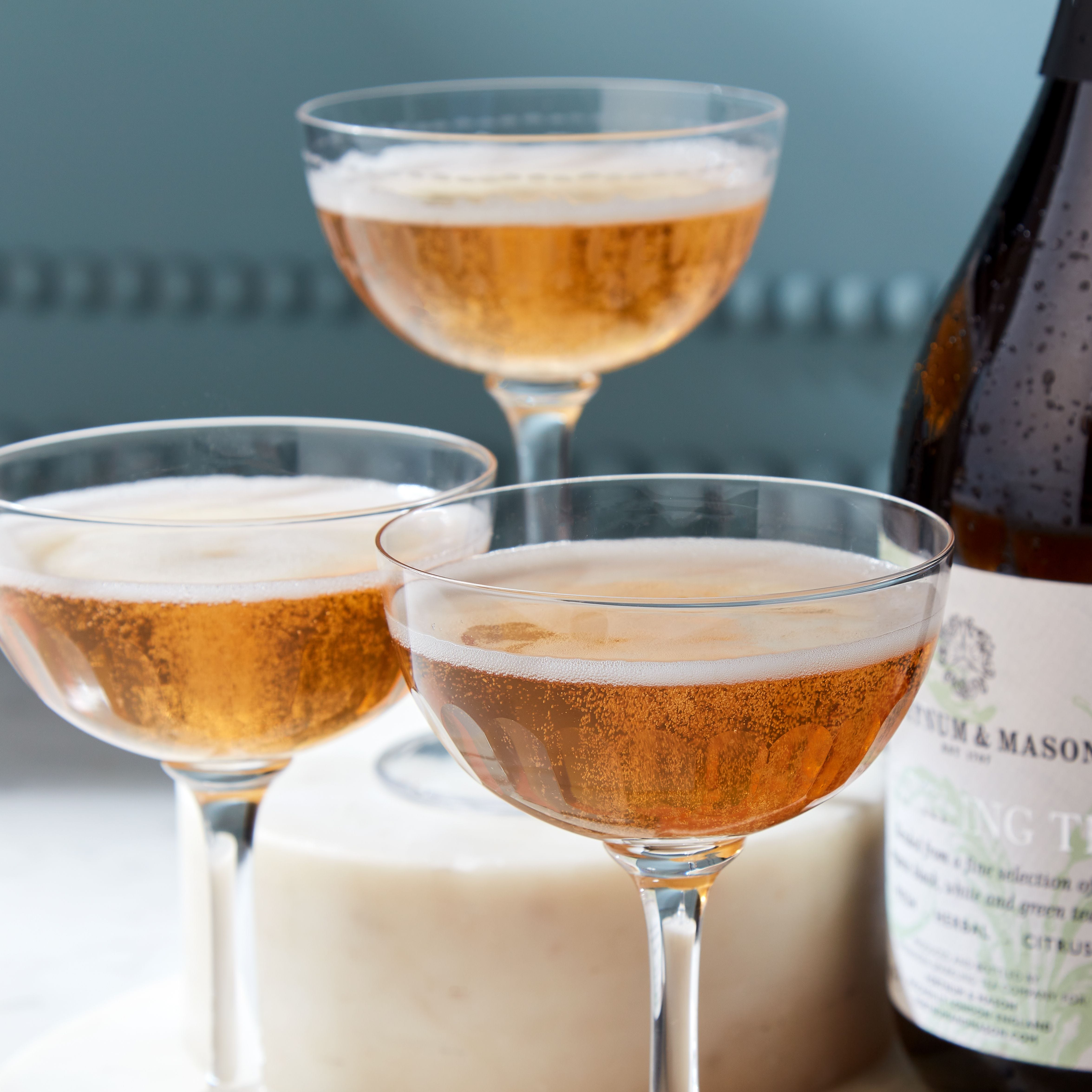Fortnum's sparkling tea 0% ABV 75cl, imported from the UK