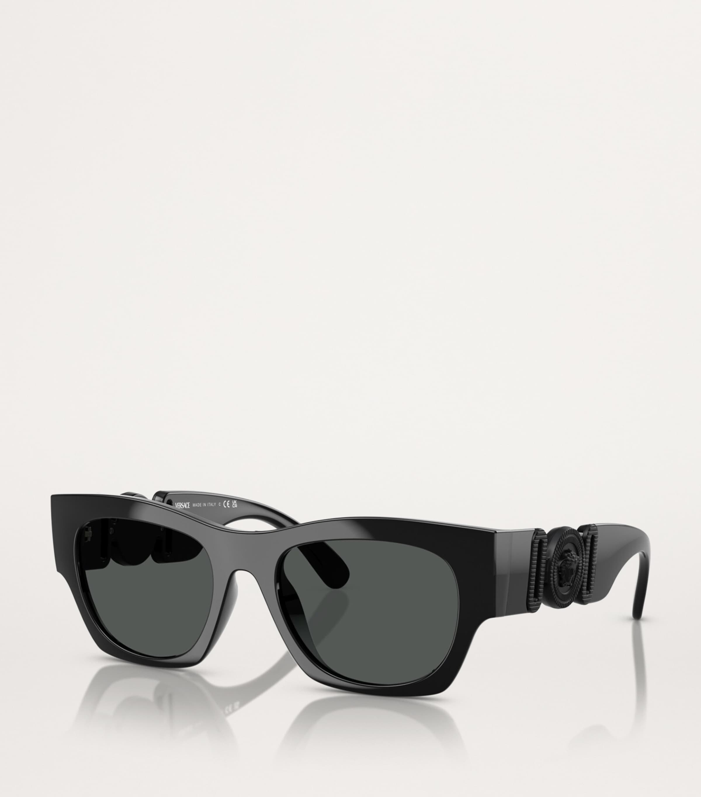Versace sunglasses VE4479U black shiny grey - British product