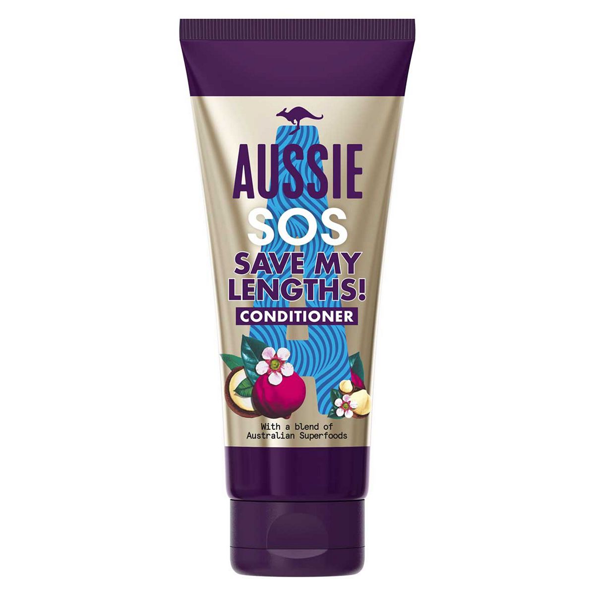 Aussie SOS Save My Lengths! Hair Conditioner, Instant Detangling, 200ml shampoo & conditioners Boots   