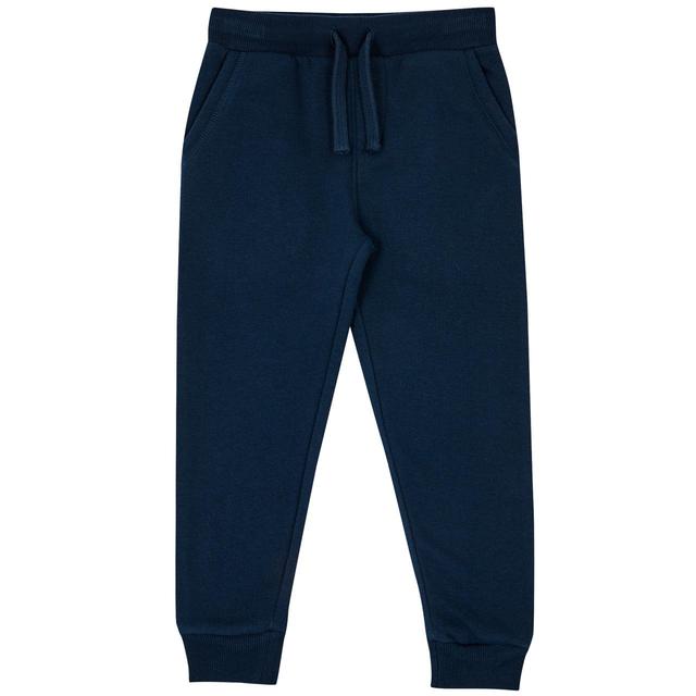 M&S Draw Cord Joggers 2-7 Years Navy GOODS M&S   