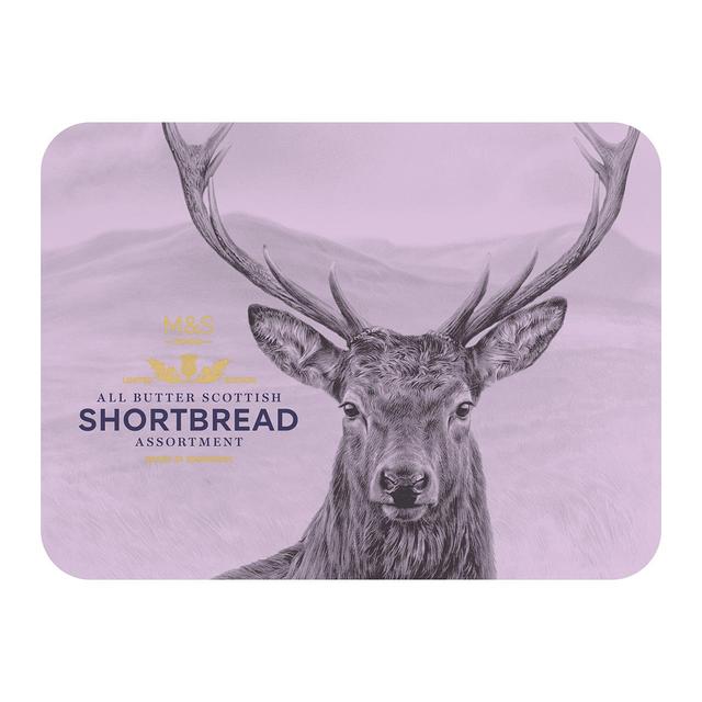 M&S Scottish All Butter Shortbread Assortment Tin   650g