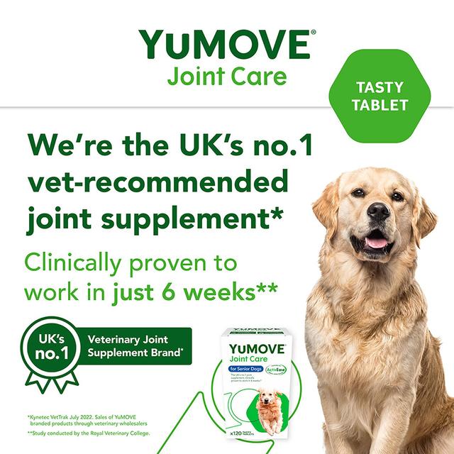 YuMove Senior Joint Supplement   120 per pack GOODS M&S   