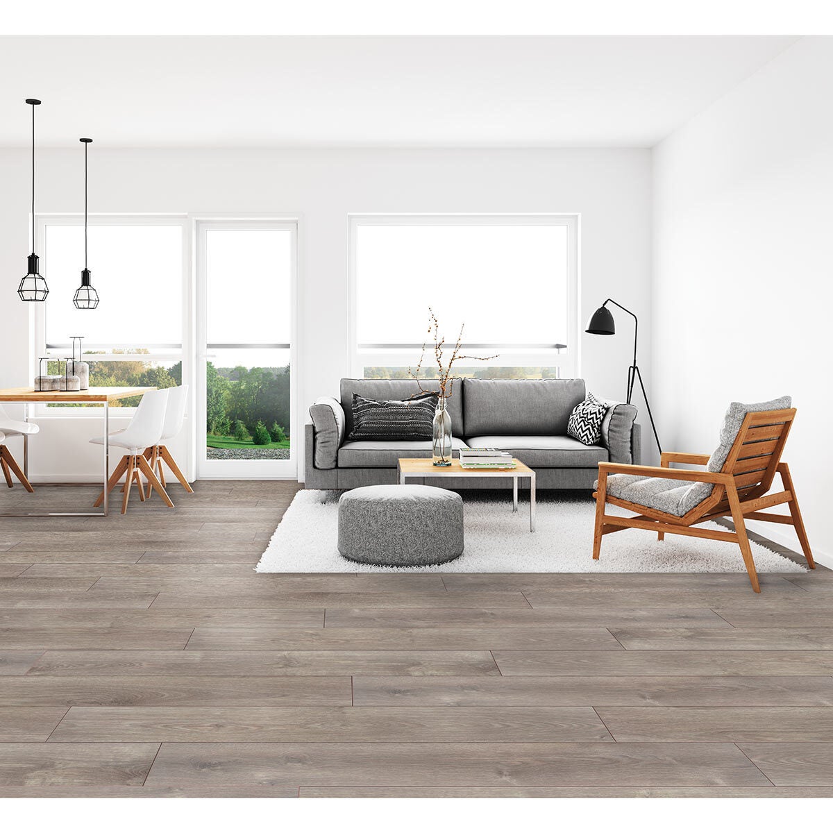 Golden Select Hartford Oak AC5 laminate flooring with underlay - British product