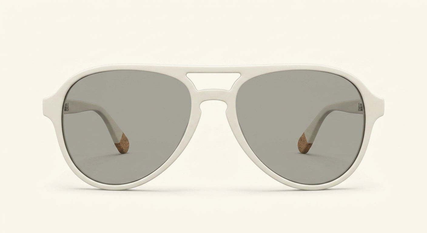 Burberry acetate pilot sunglasses with oversized frame - British product