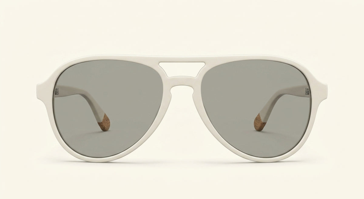 Burberry acetate pilot sunglasses with oversized frame - British product