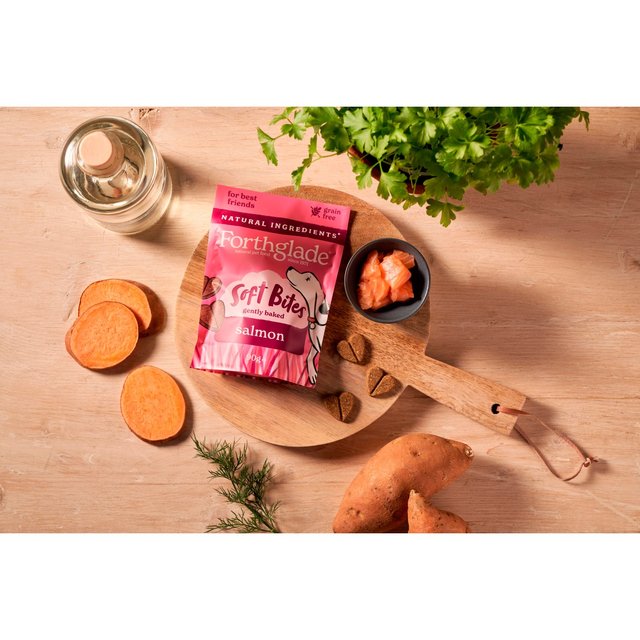 Forthglade Natural Soft Bites Salmon Dog Treats   90g GOODS M&S   