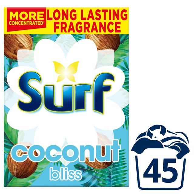 Surf Coconut Bliss Laundry Powder 45 washes   2.25kg GOODS M&S   