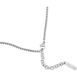 Police silver wire necklace for men - British product