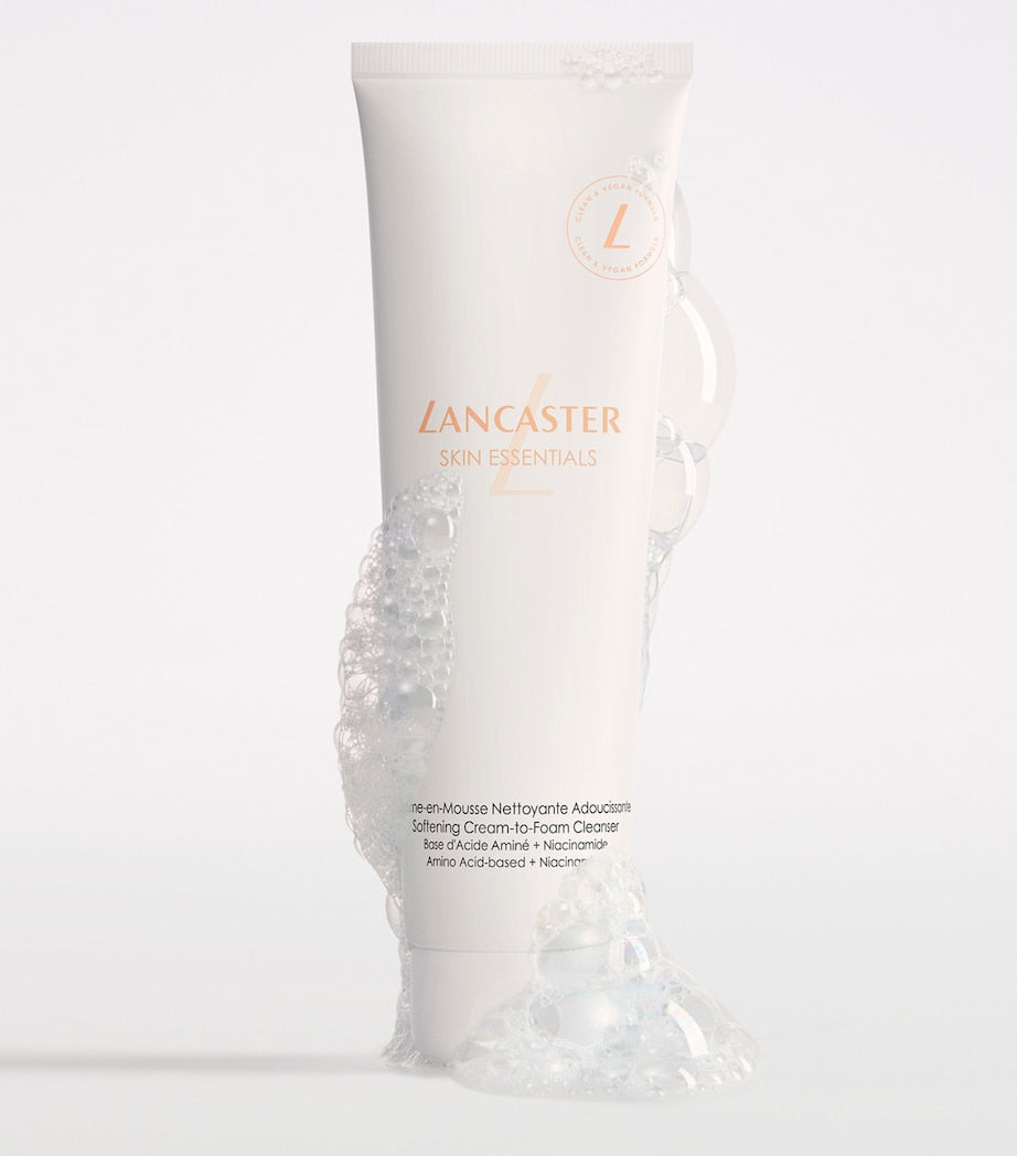 Lancaster softening cream-to-foam cleanser 150ml, UK version