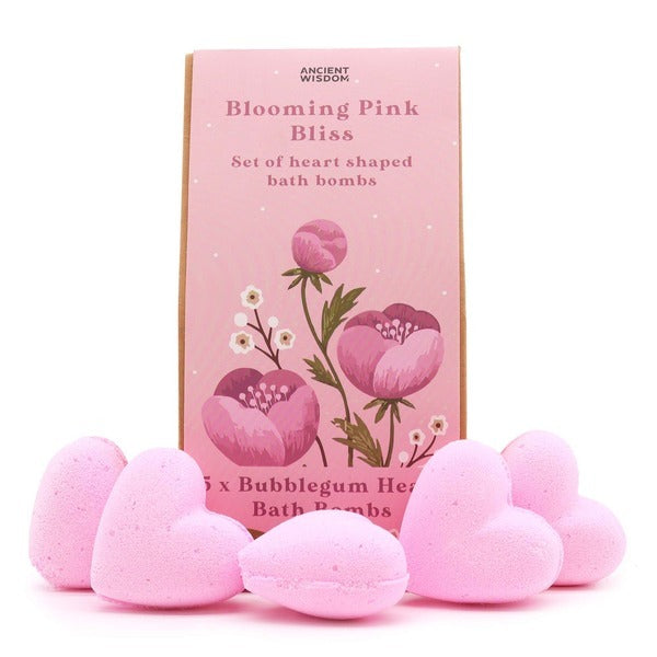 Serenityy's Blooming Pink Bliss Bath Heart Gift Set - 350g