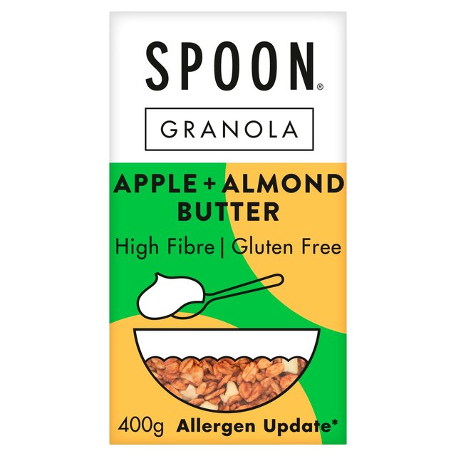 Spoon Cereals Apple + Almond Butter Granola   400g