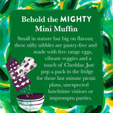 Higgidy 8 Cheddar & Spinach Mini Muffins   160g GOODS M&S   