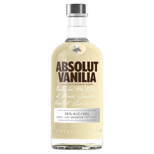 Absolut Vanilla Flavoured Swedish Vodka 70cl Absolut Beefeater Malfy & Malibu Sainsburys   