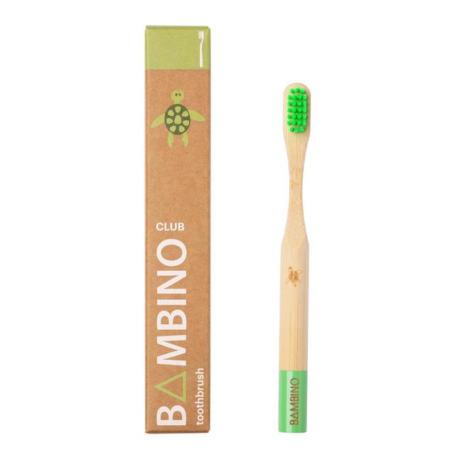 Bamboo Club Bambino Green Kids Toothbrush GOODS M&S   