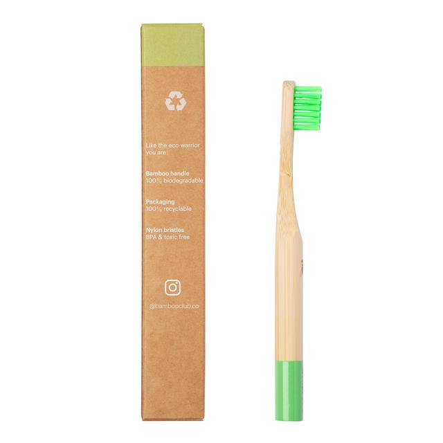 Bamboo Club Bambino Green Kids Toothbrush GOODS M&S   