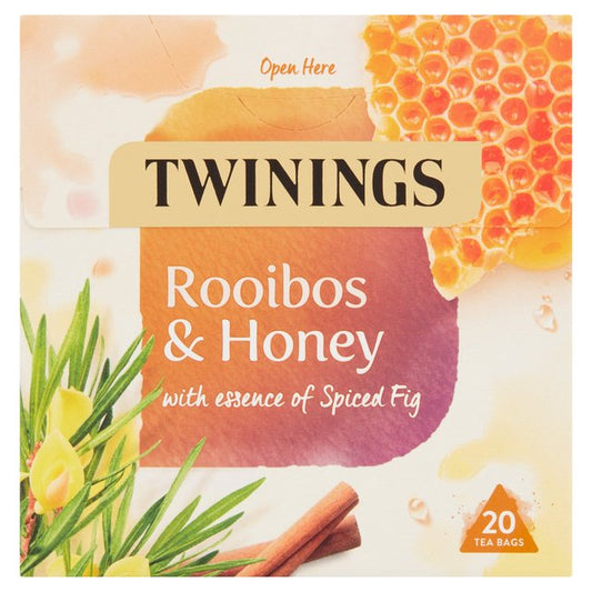 Twinings Rooibos & Honey Herbal Tea   20 per pack