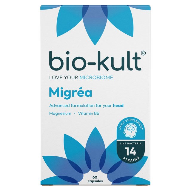 Bio-Kult Probiotics Migrea Gut Supplement 60 Capsules   60 per pack GOODS M&S   