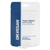 DR.VEGAN Vegan Nights Relax & Sleep 30 Capsules Sleep & Relaxation Tablets Holland&Barrett   