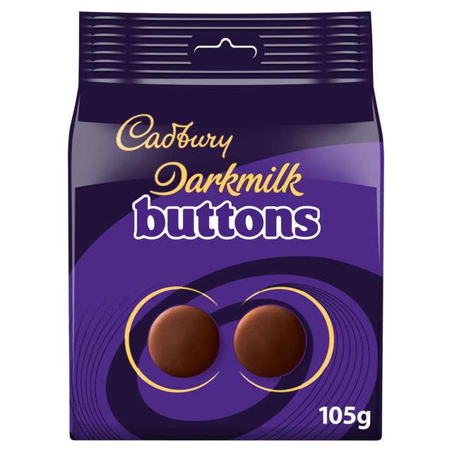 Cadbury Darkmilk Giant Buttons Chocolate Bag   105g GOODS M&S   