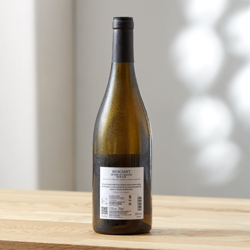 Fortnum's Muscadet Sur Lie white wine 75cl, imported from the UK