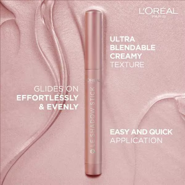 L'Oréal Paris eyeshadow stick 245 Alluring Rose, UK version