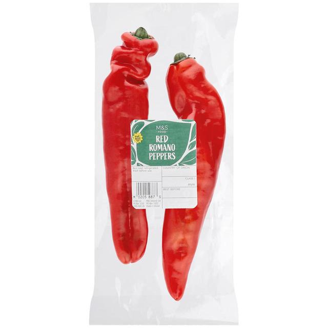 M&S Sweet Red Pointed Peppers   2 per pack