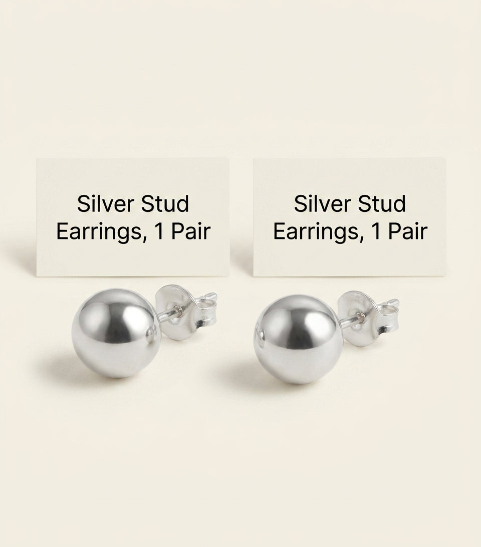 Vivienne Westwood Agnatha heart Orb stud earrings brass (British brand)