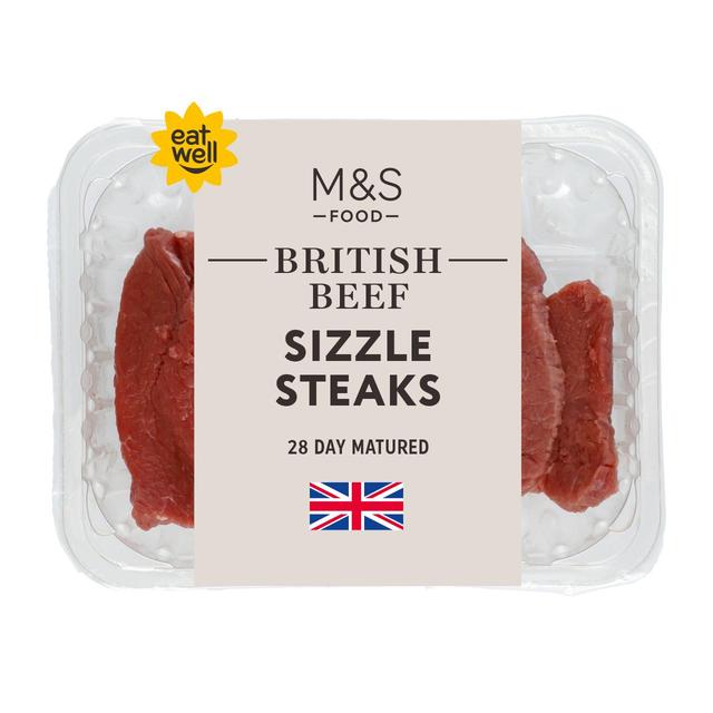 M&S Select Farms British Minute Steak Extra Lean   250g