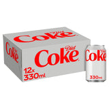Diet Coke 12x330ml Cans All Sainsburys   
