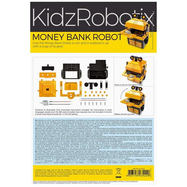 KidzRobotix Money Bank Robot GOODS M&S   