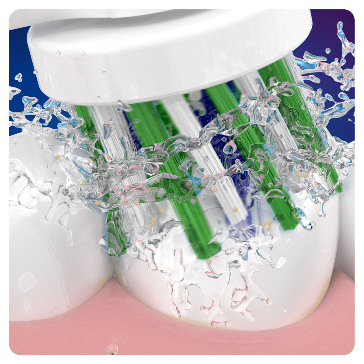 رؤوس فرشاة أسنان بديلة Oral-B CrossAction عبوة 8، مستوردة من المملكة المتحدة