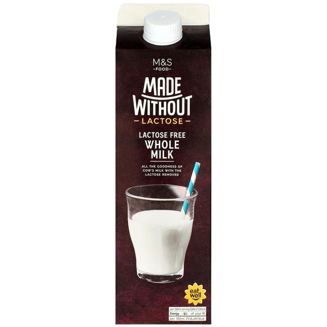 M&S Made Without Whole Milk   1L GOODS M&S   