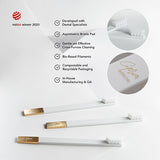APRIORI White Gold medium toothbrush - (British brand)