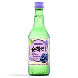 Chum Churum blueberry soju 12% ABV - British product