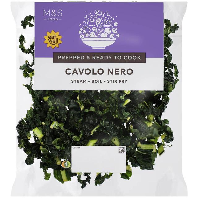 M&S Cavolo Nero Washed & Ready to Cook   125g GOODS M&S   