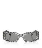 Dolce&Gabbana acetate rectangular sunglasses, UK version
