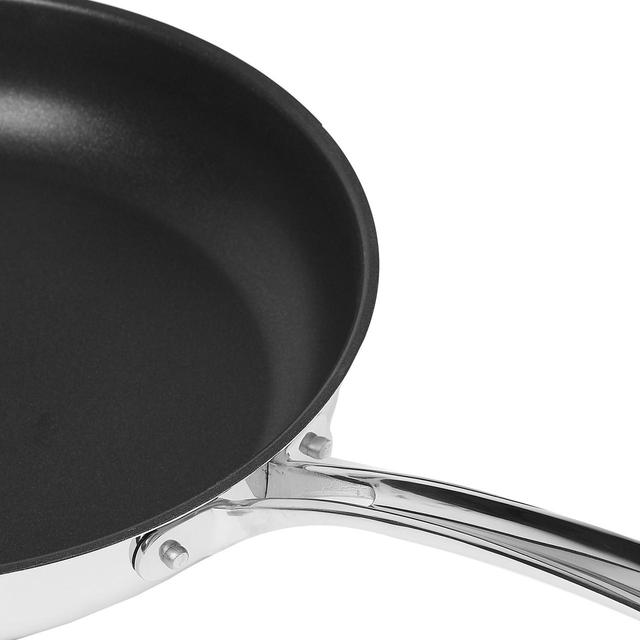 M&S Stainless Steel Frying Pan 28cm GOODS M&S   