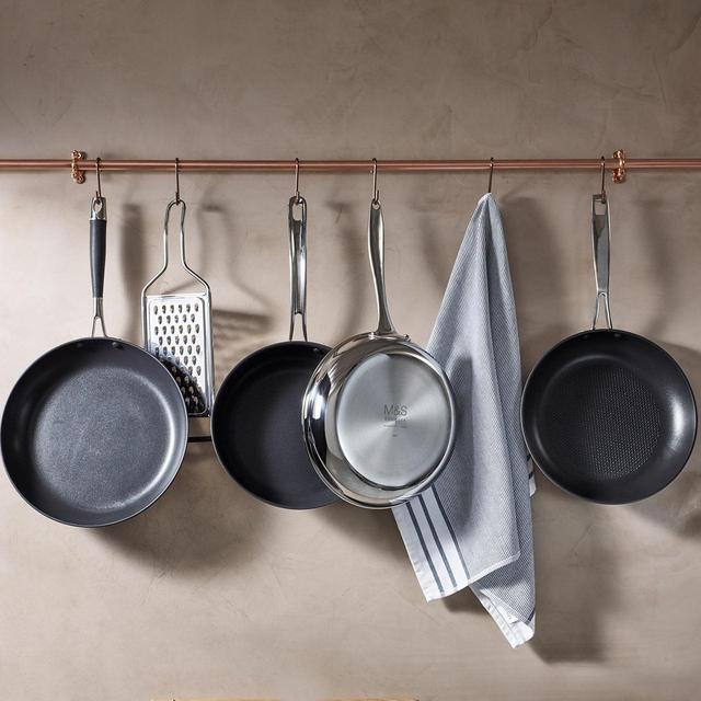 M&S Stainless Steel Frying Pan GOODS M&S   